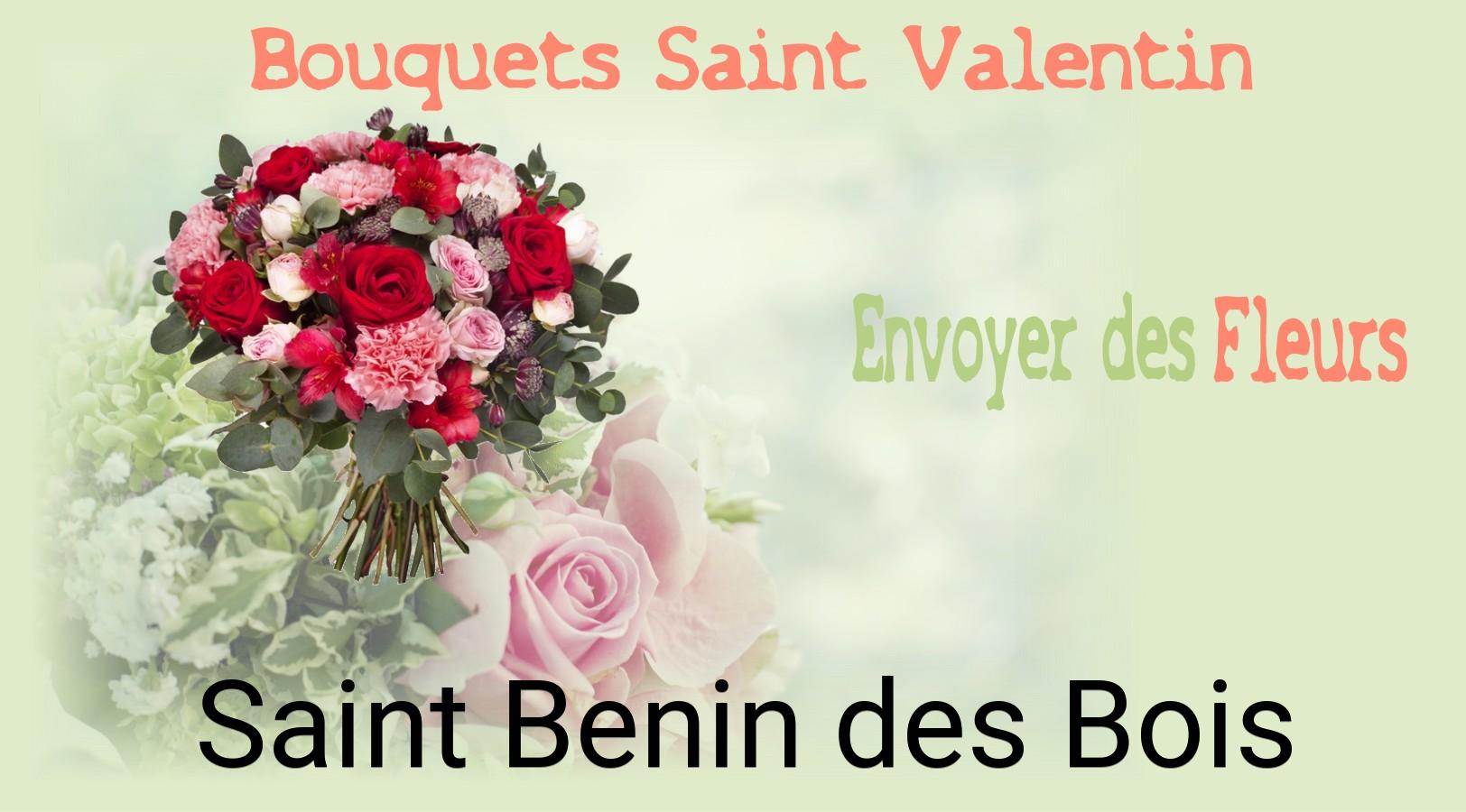Roses de Saint-Valentin livrées à Saint-Benin-des-Bois